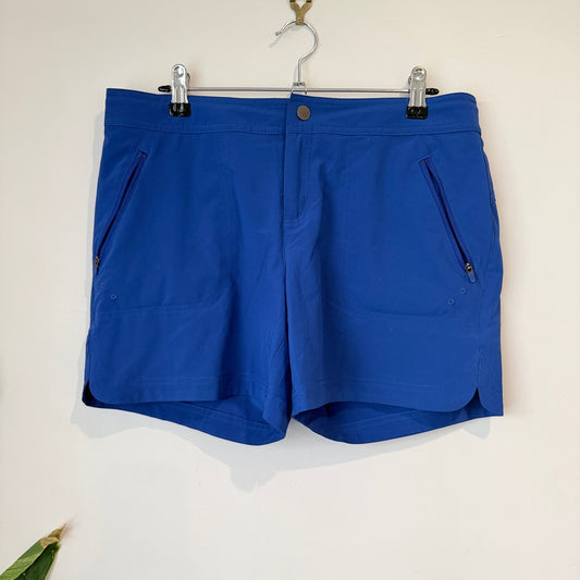 Title Nine Cobalt Blue Stretch Shorts Size 6
