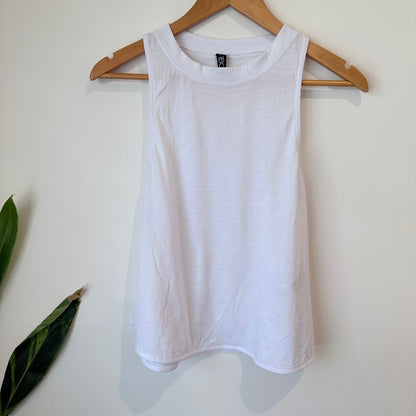 Cotton On Body White Racerback Tank Size S