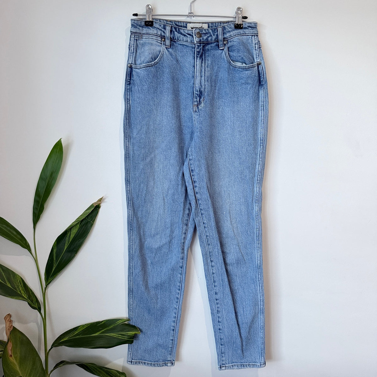 Wrangler Drew Light Wash High Rise Jeans Size 8