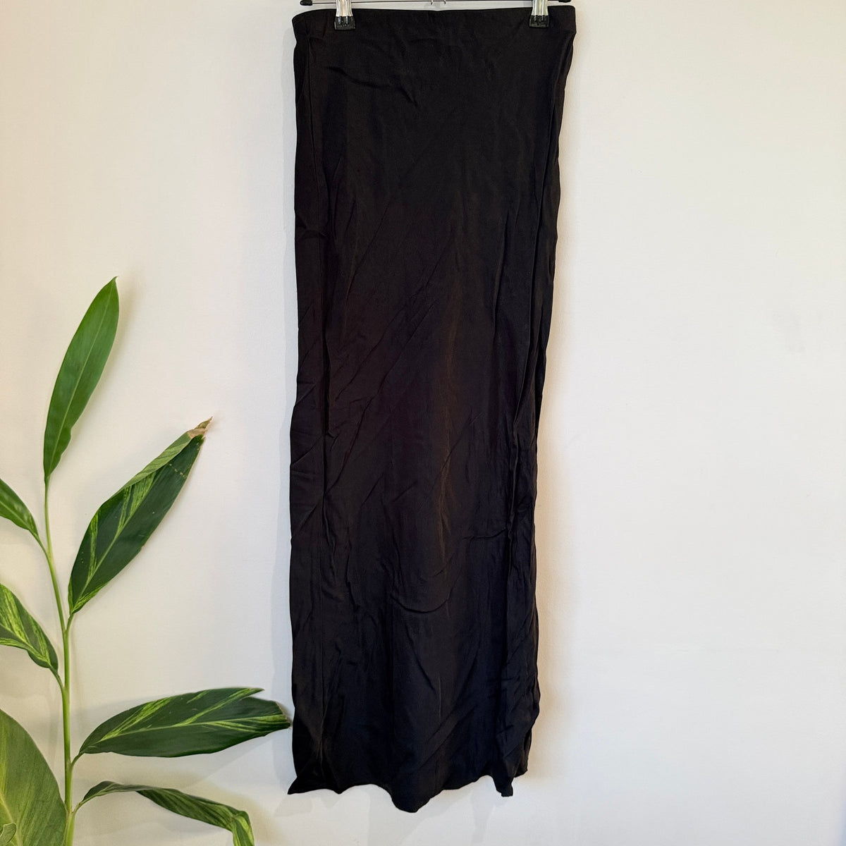 Glassons Black Maxi Skirt Size 8