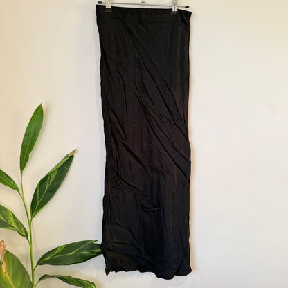 Glassons Black Maxi Skirt Size 8
