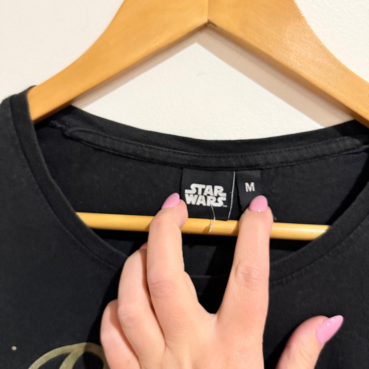 Star Wars Black Rule the Galaxy Graphic Tee Size M