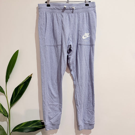 Nike Sportswear Lilac Grey Marl Jersey Joggers Size Waist 80cm