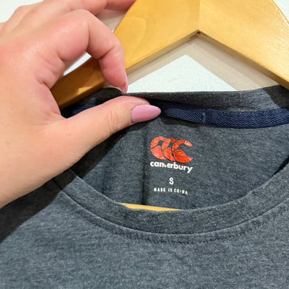 Canterbury Charcoal Vapodri Training Tee Size S