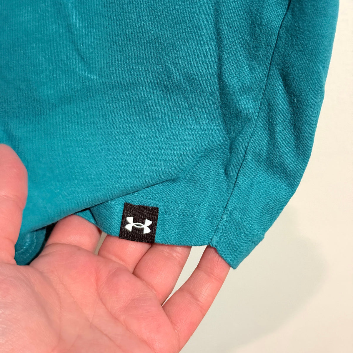 Under Armour Project Rock Teal Ohana Graphic Tee Size M