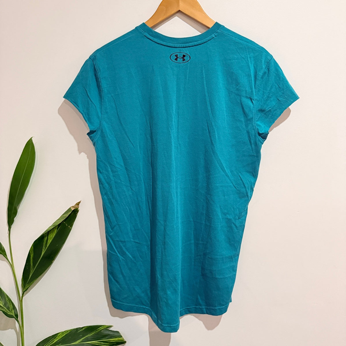 Under Armour Project Rock Teal Ohana Graphic Tee Size M