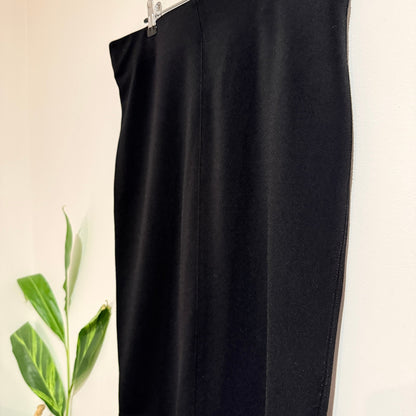Country Road Black Stretch Pencil Skirt Size L