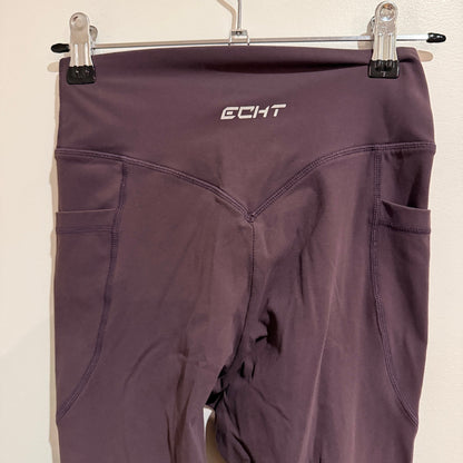 Echt Plum High Waist Pocket Leggings Size S