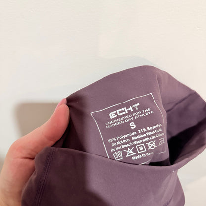Echt Plum High Waist Pocket Leggings Size S