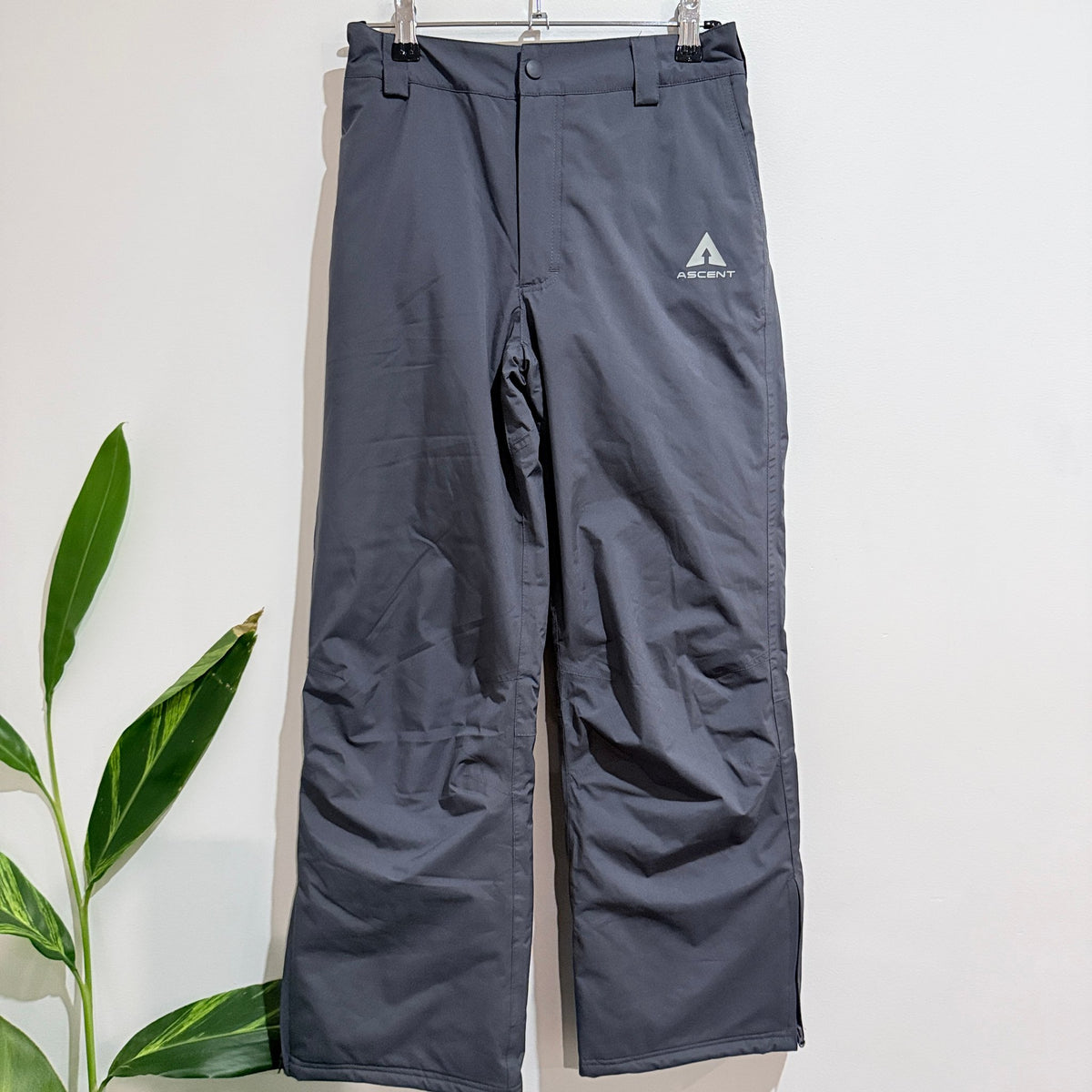 Ascent Kids Charcoal Snow Pants Size 12-14