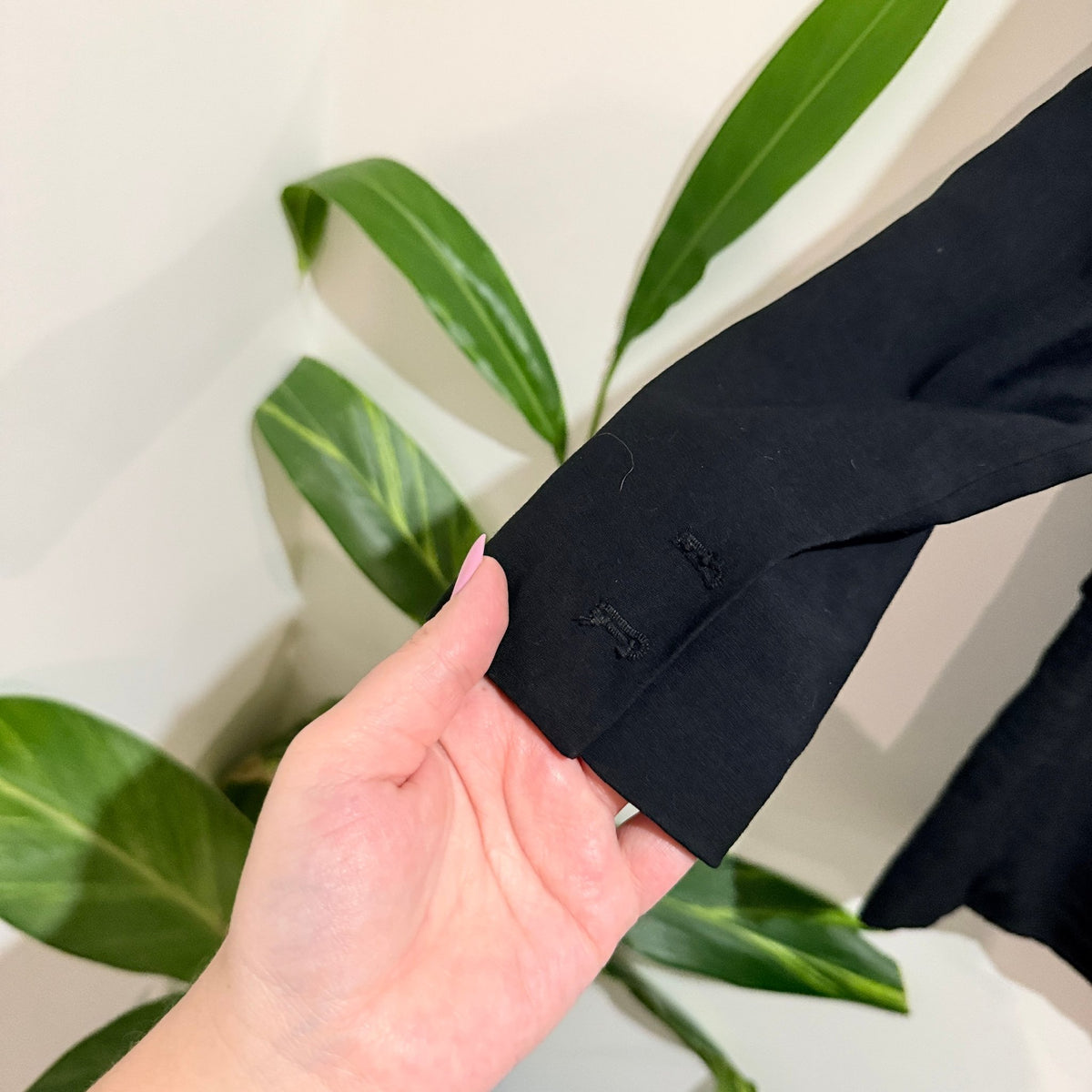 Dissh Black Relaxed Longline Blazer Size 8
