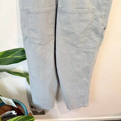 Wood Wood Pale Blue Denim Racerback Overalls - 84cm waist