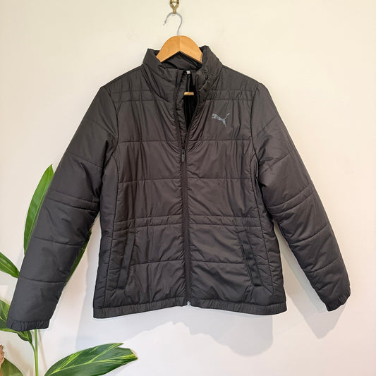 Puma Black Quilted Padded Jacket Size XL