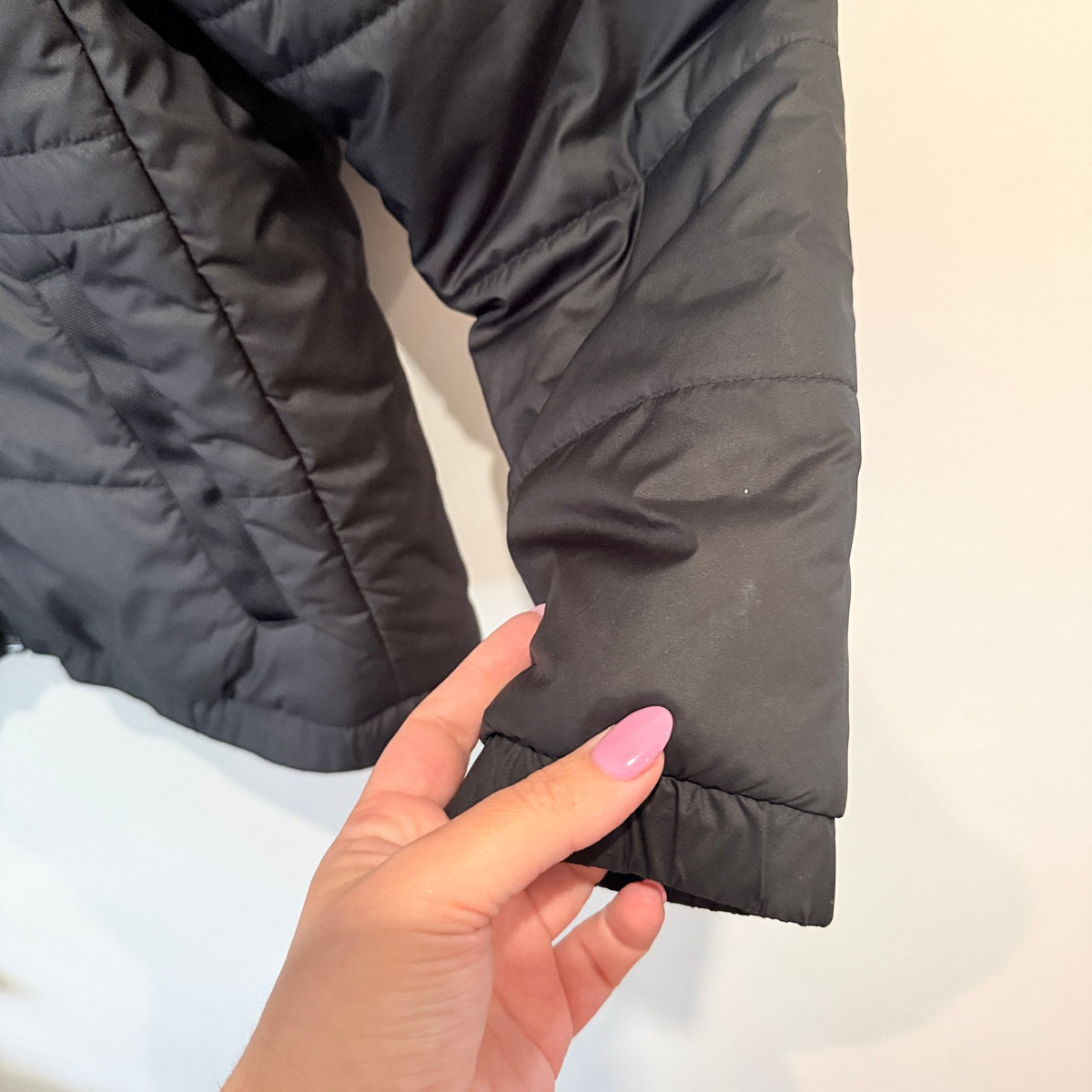 Puma Black Quilted Padded Jacket Size XL