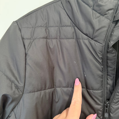 Puma Black Quilted Padded Jacket Size XL