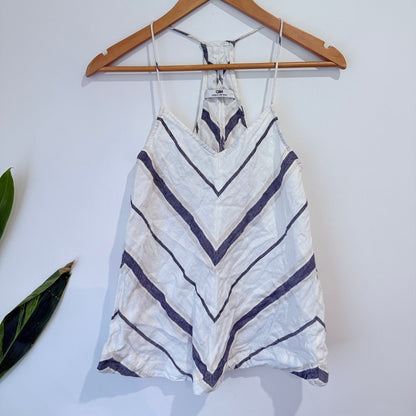 Camilla and Marc Chevron Racerback Cami Size U/Arm to U/Arm 41cm