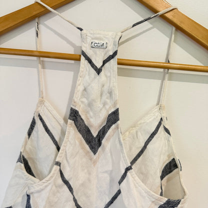 Camilla and Marc Chevron Racerback Cami Size U/Arm to U/Arm 41cm