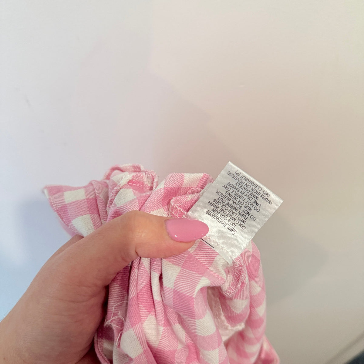 Dangerfield Pink Gingham Pleated Frill Hem Mini Skirt Size 10