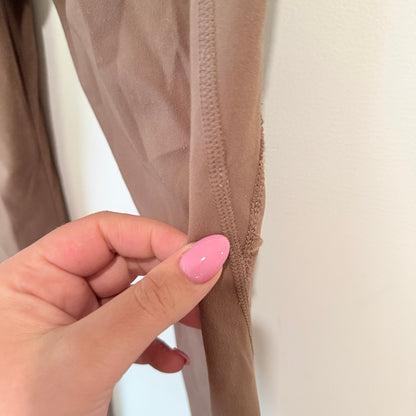 Uniqlo AIRism Brown High Waist Pocket Leggings Size XS