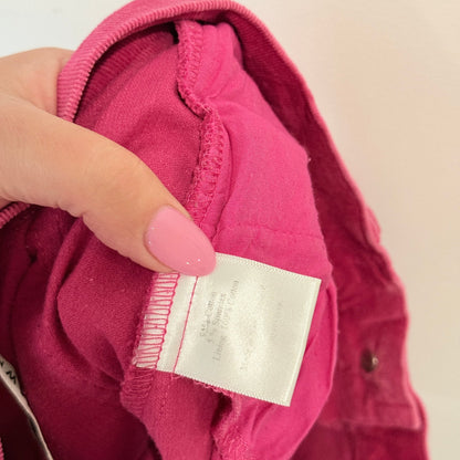 Madame Hawke Hot Pink Corduroy A-Line Mini Skirt Size 10