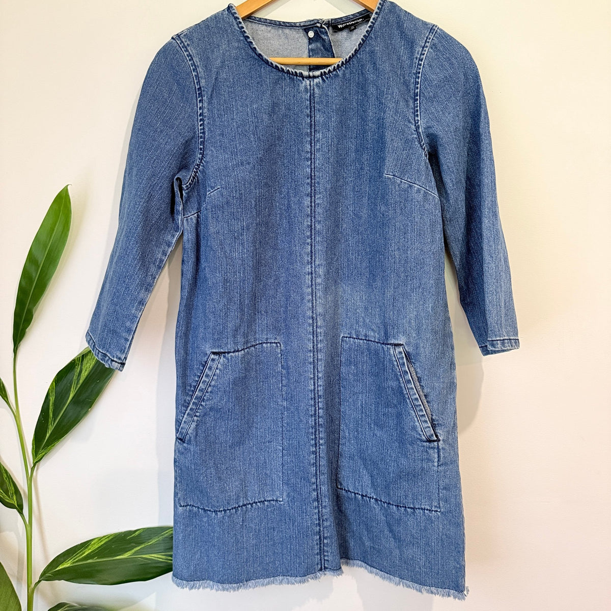 Ware Denim Shift Dress Size 30 | UK 12