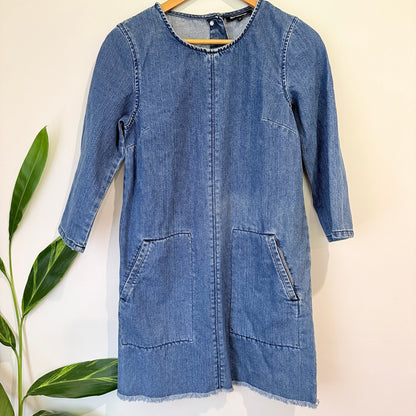 Ware Denim Shift Dress Size 30 | UK 12