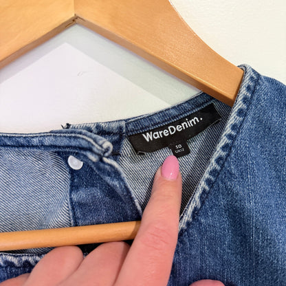 Ware Denim Shift Dress Size 30 | UK 12