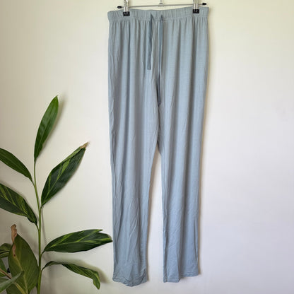 Emirates Sage Green Jersey Drawstring Lounge Pants Size S/M