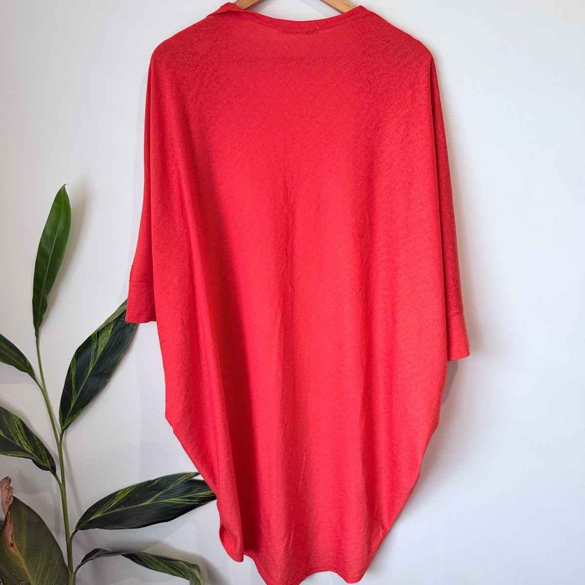 Betty Basics Coral Batwing Cocoon Cardigan Size 12