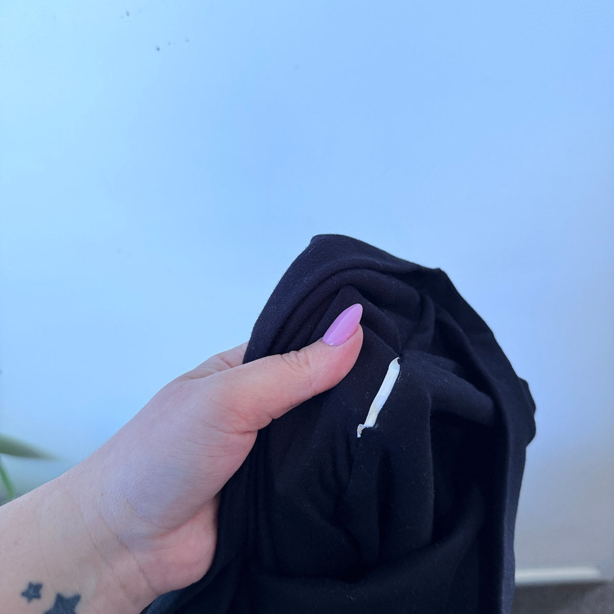 Kookai Black Jersey Pencil Skirt Size 1 / Waist 74cm