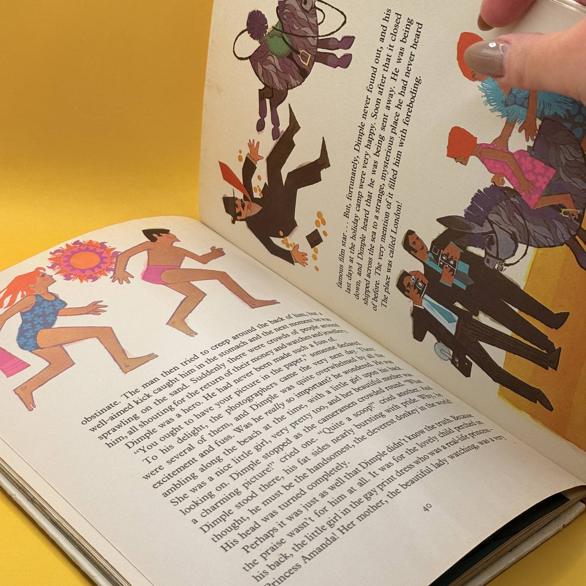 Dimple: The Adventures of a Little Donkey by Kathleen O’Farrell 1969