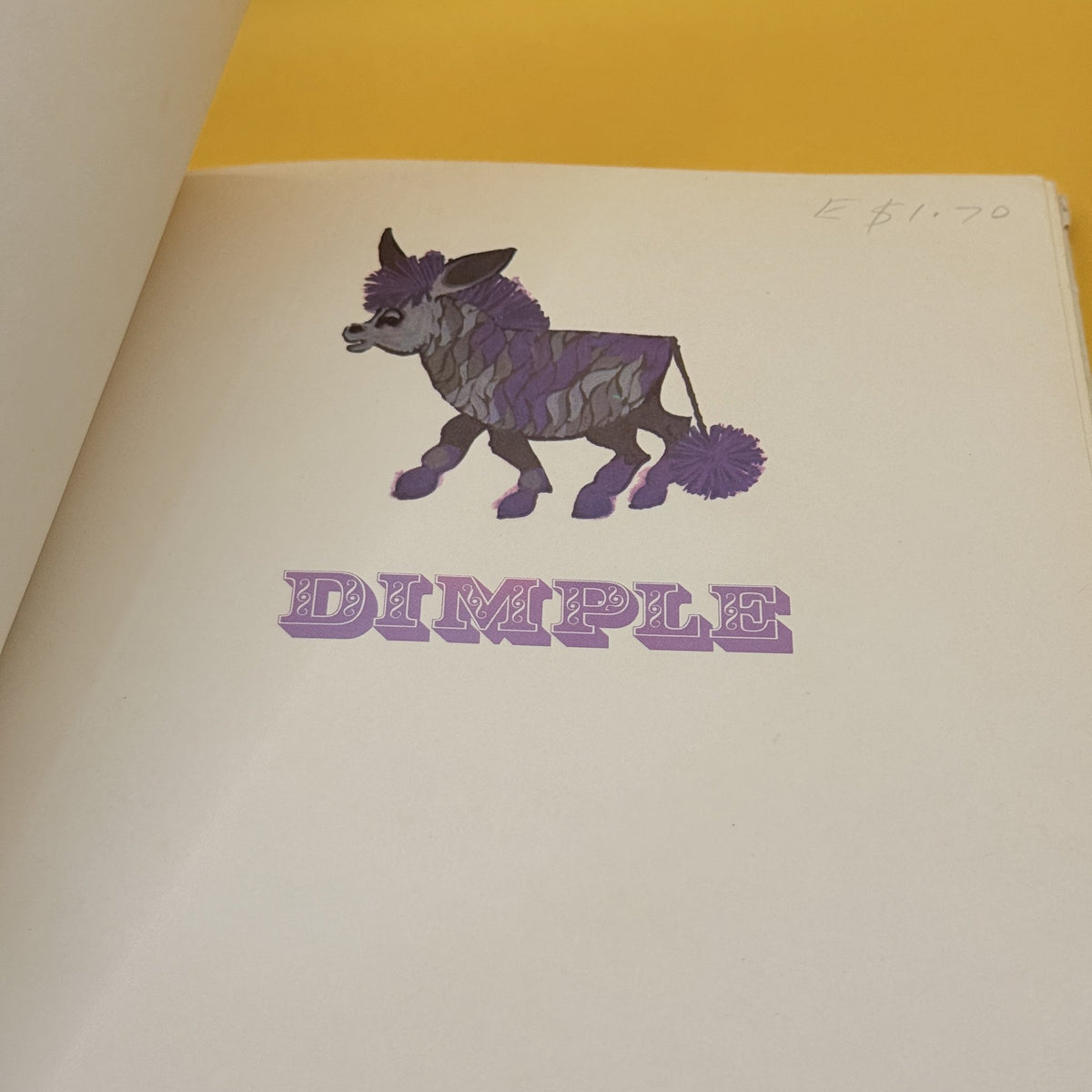 Dimple: The Adventures of a Little Donkey by Kathleen O’Farrell 1969