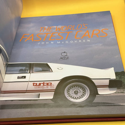 The World’s Fastest Cars by John McGovren 1989