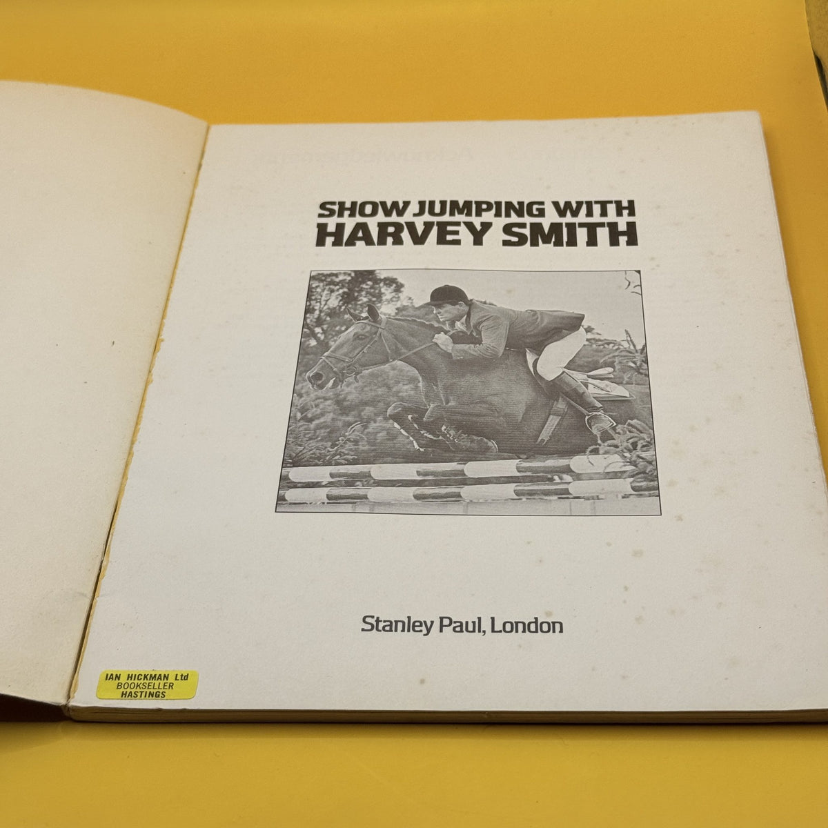 Show Jumping with Harvey Smith by Harvey Smith 1979