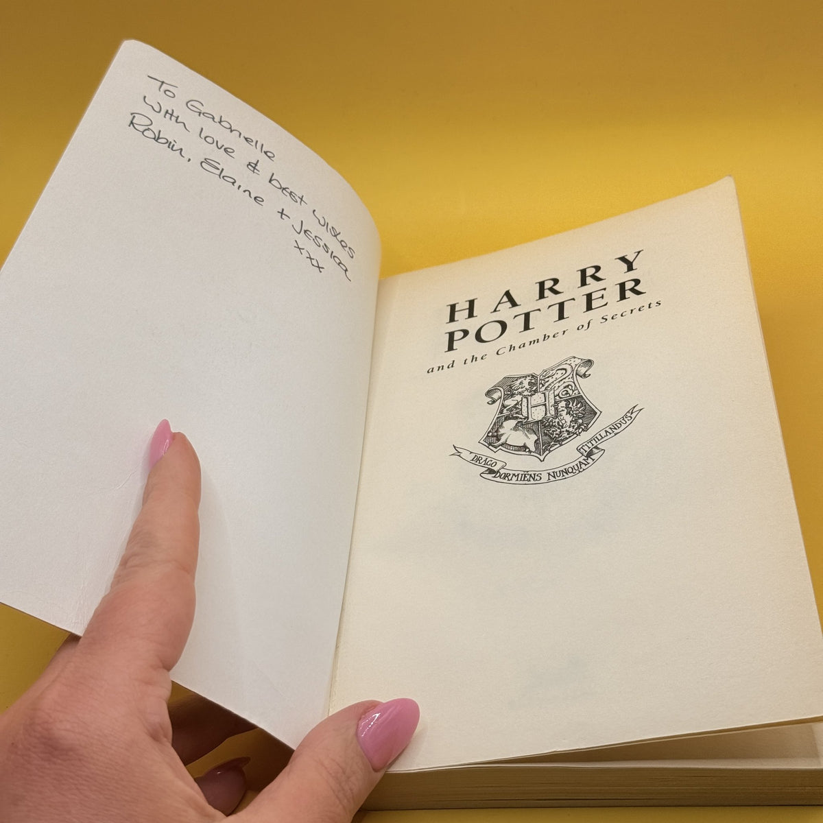 Harry Potter and the Chamber of Secrets by J. K. Rowling