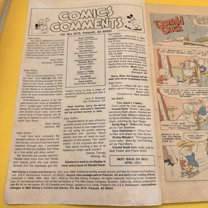 Walt Disney’s Comics, No. 529 by Various Authors 1988