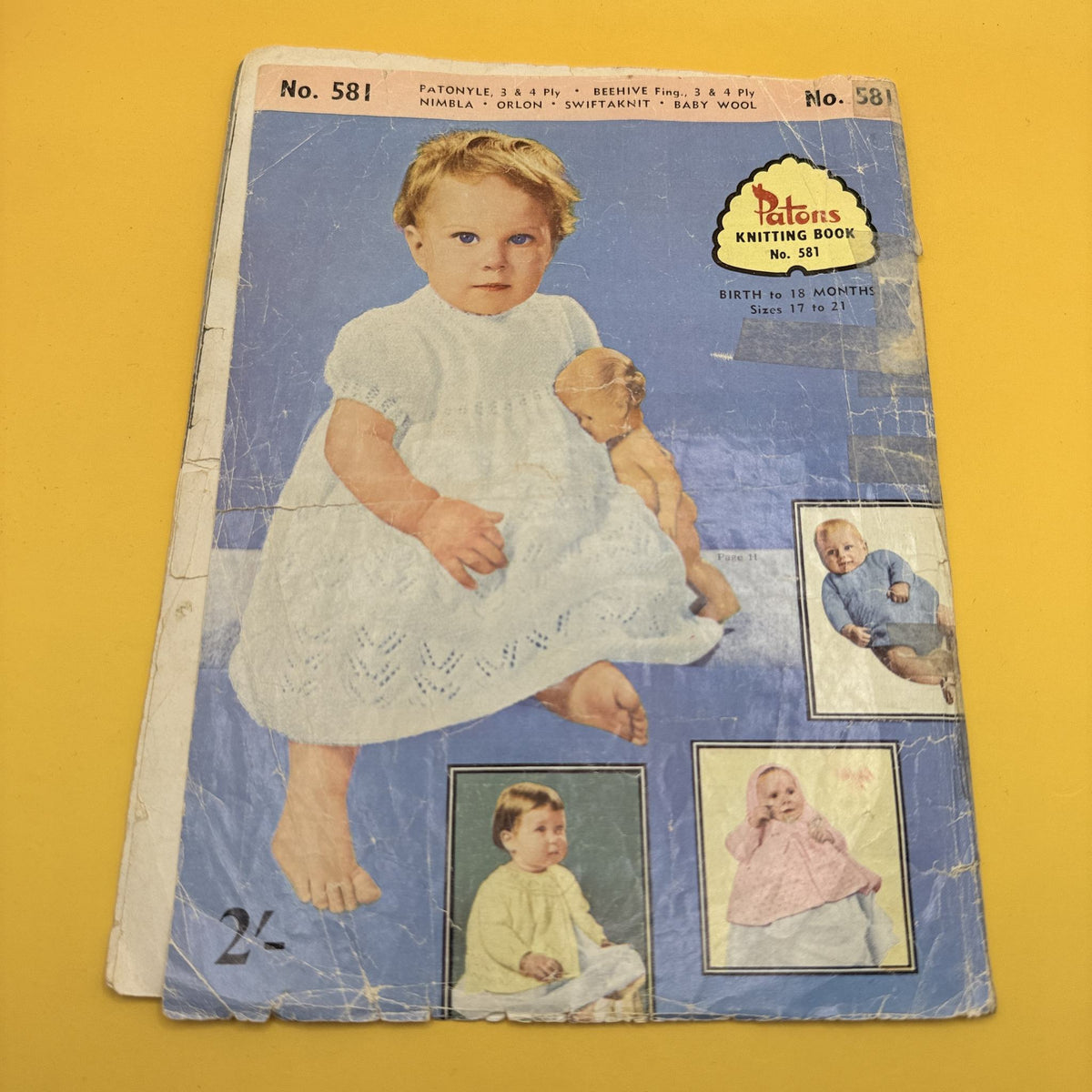 Patons Knitting Book No. 581: Baby Wear by Patons