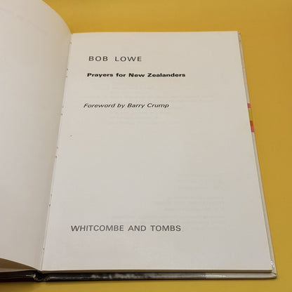 Prayers for New Zealanders by Bob Lowe 1973