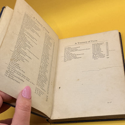 A Treasury of Verse for School and Home, Part Four by M. G. Edgar 1909
