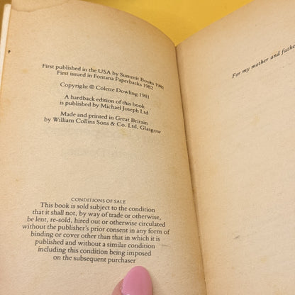 The Cinderella Complex: Women’s Hidden Fear of Independence by Colette Dowling 1982