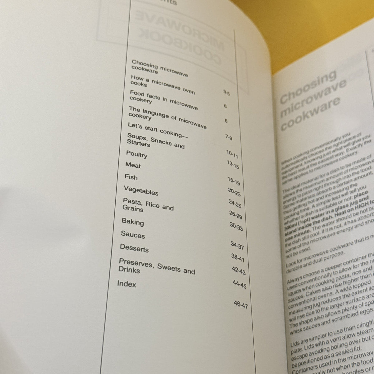 Microwave Cookbook by Various Authors