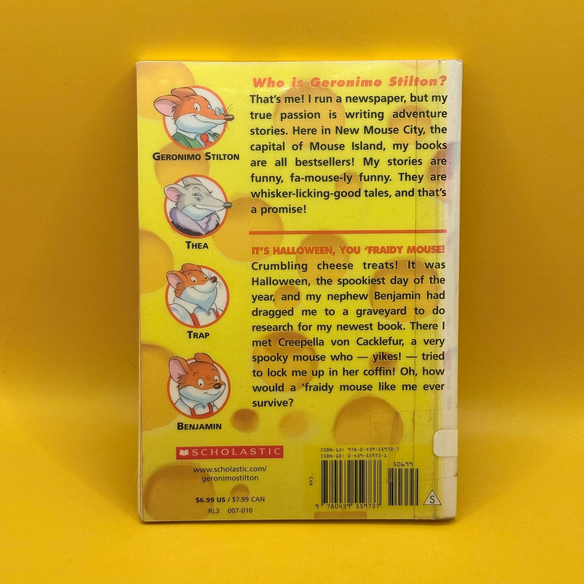 It’s Halloween, You ’Fraidy Mouse! by Geronimo Stilton