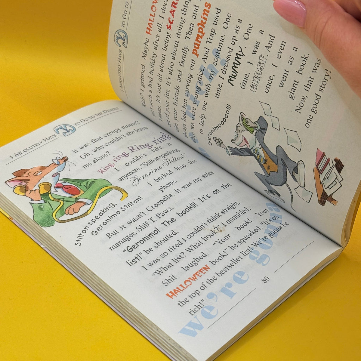 It’s Halloween, You ’Fraidy Mouse! by Geronimo Stilton