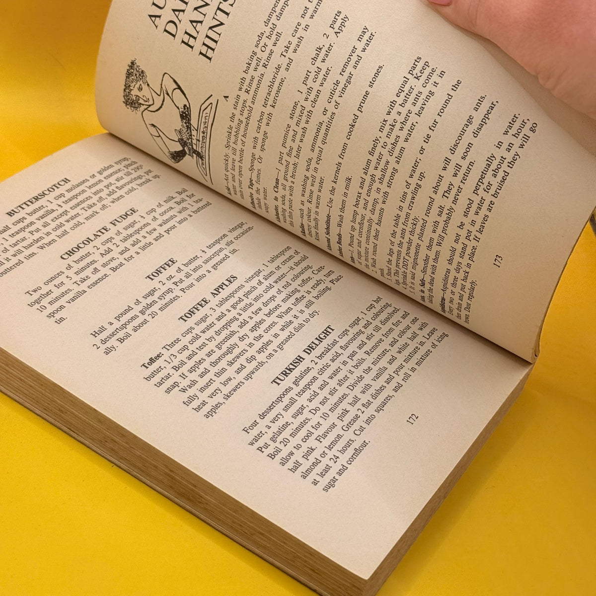 The Aunt Daisy Cookbook with Household Hints by Barbara Basham