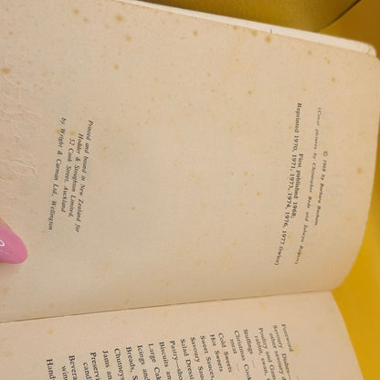 The Aunt Daisy Cookbook with Household Hints by Barbara Basham
