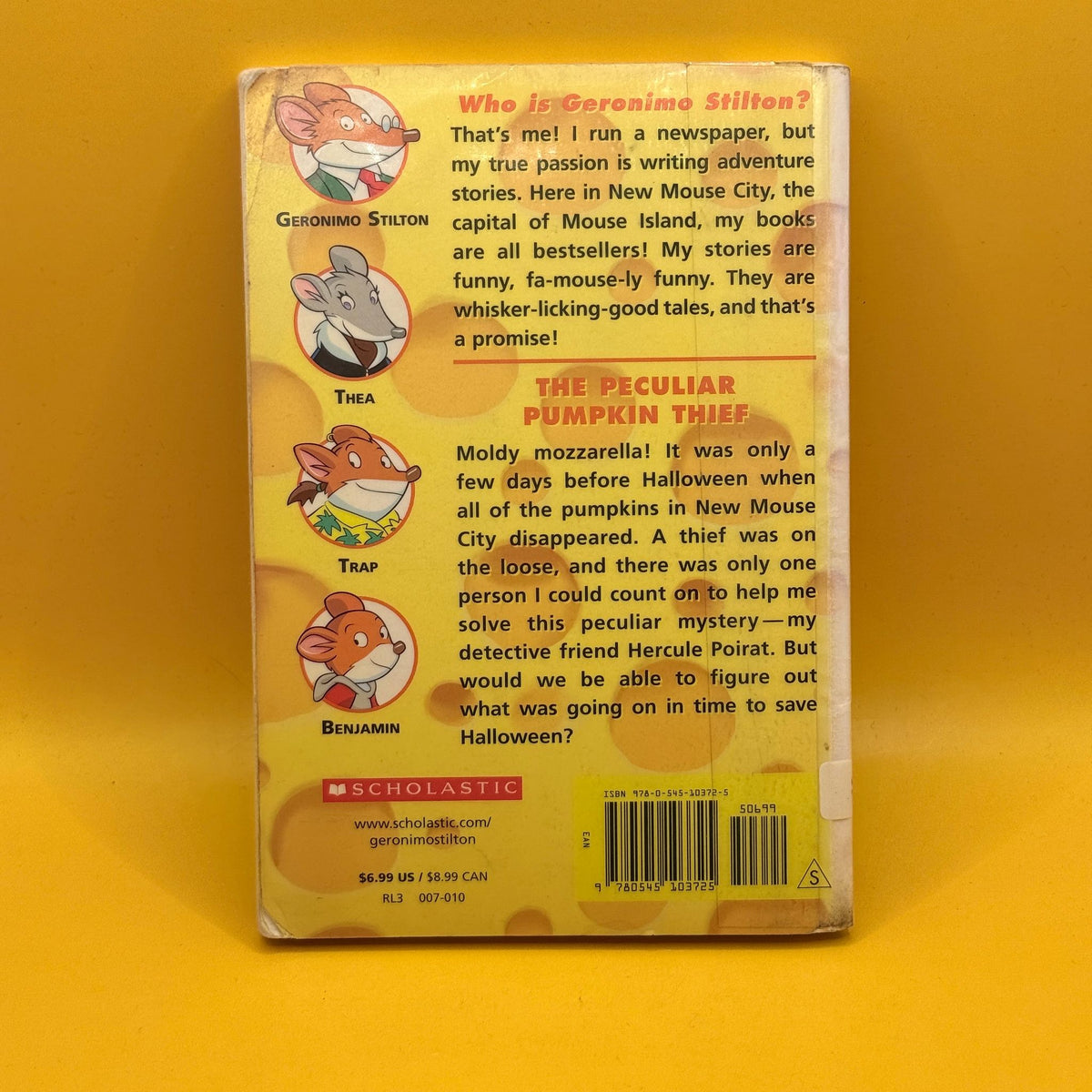 The Peculiar Pumpkin Thief by Geronimo Stilton