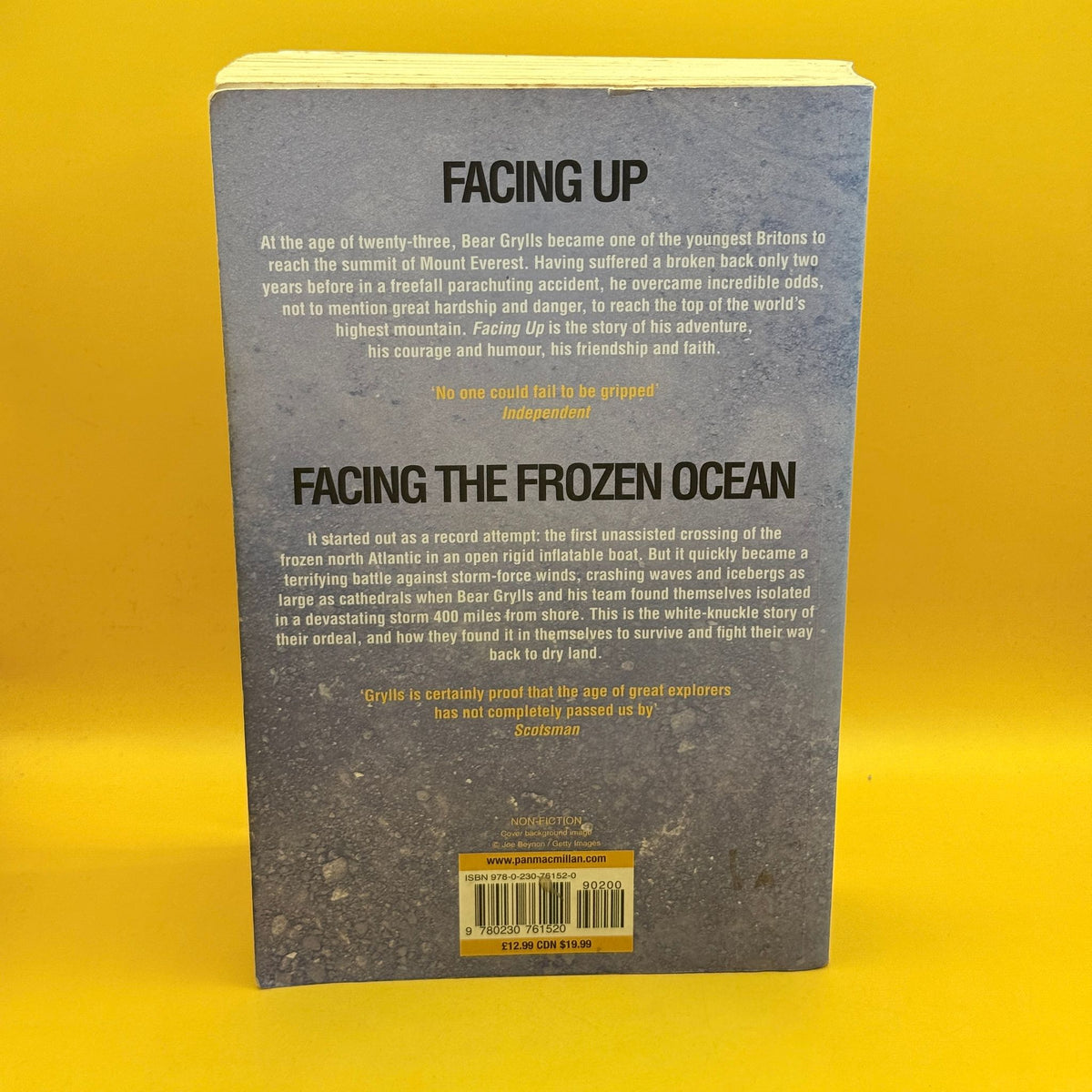 Two All-Action Adventures: Facing Up and Facing the Frozen Ocean by Bear Grylls