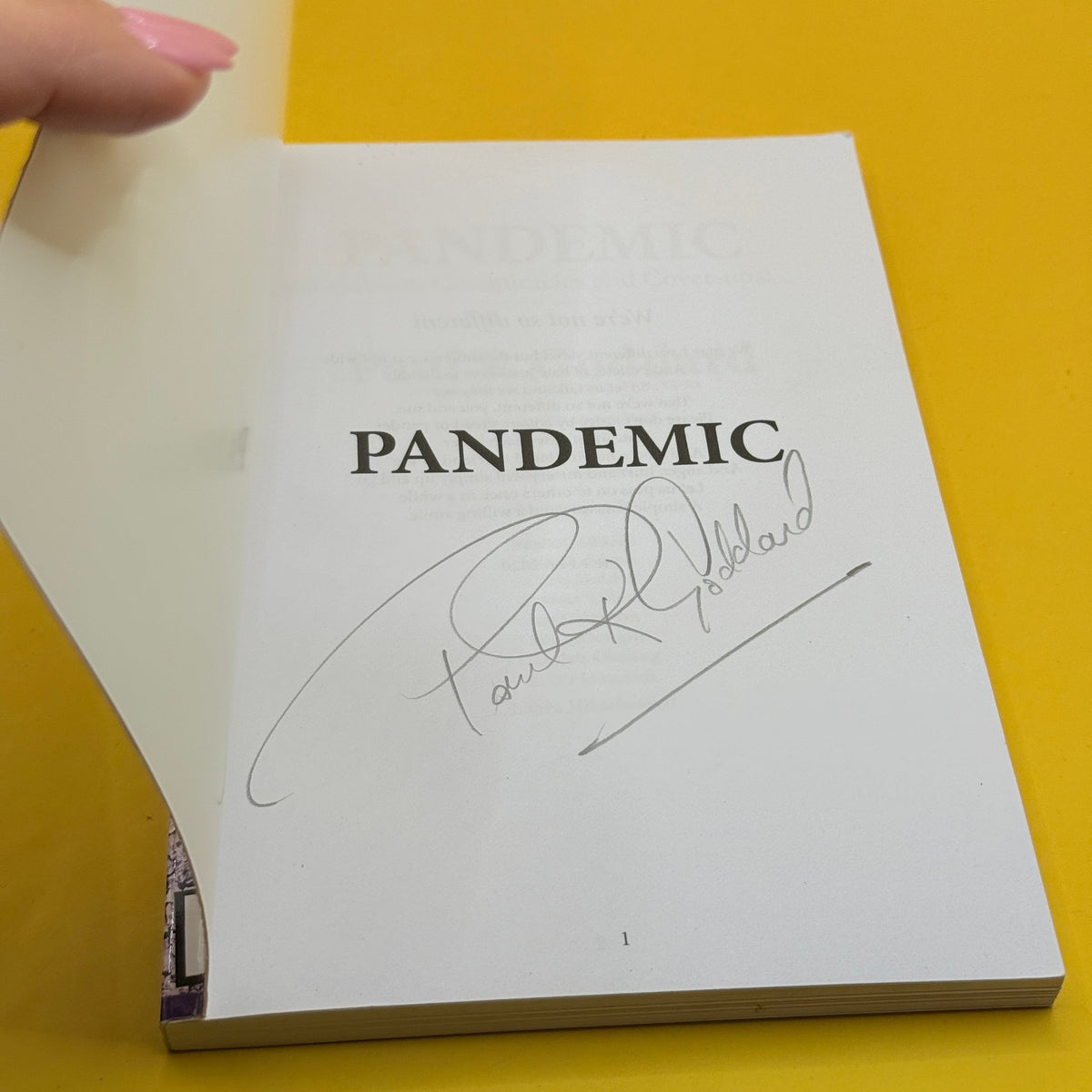 Pandemic (2nd Edition) by Paul R. Goddard