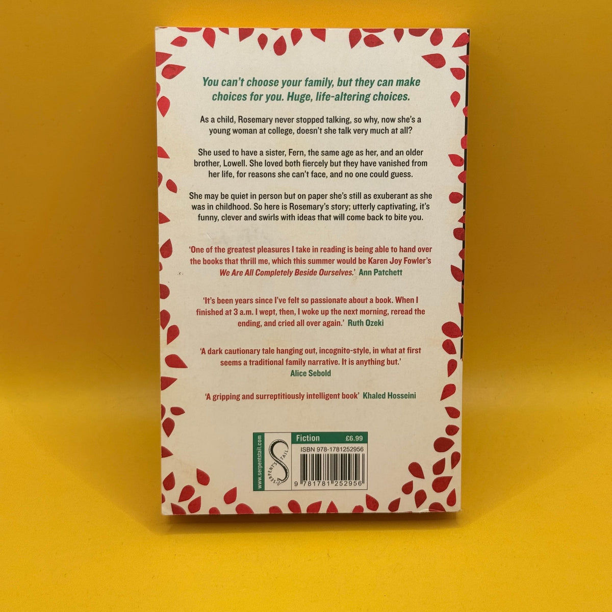 We Are All Completely Beside Ourselves by Karen Joy Fowler