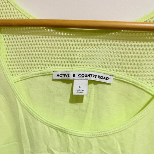 Country Road Active Mesh Yoke Tank Size L